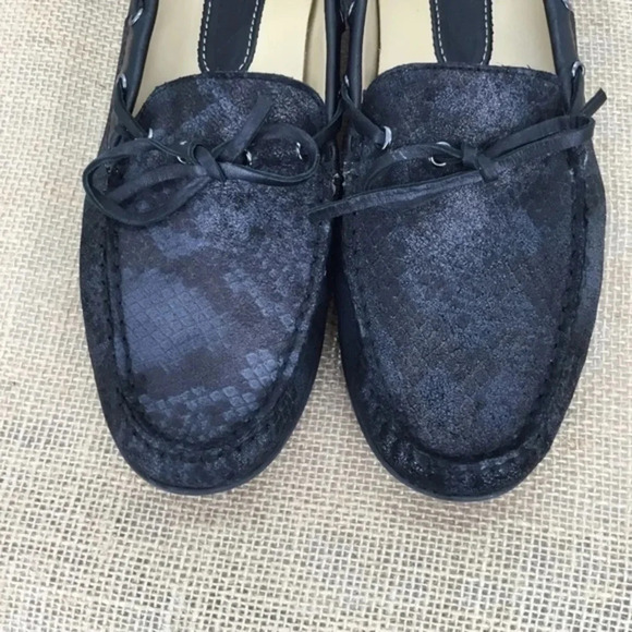 Vaneli Womens Leather Driving Loafers Moccasin Shoes Black Size 8.5N - Picture 4 of 8